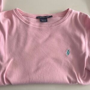 Vintage Ralph Lauren Pink Long Sleeve Tee
